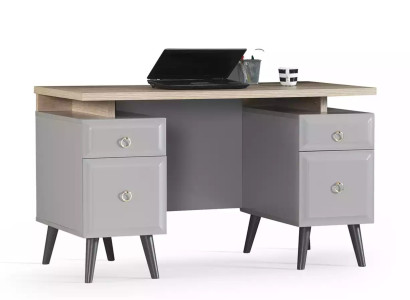 Computer desk Desk Children's Desk Wood Gray Table Design